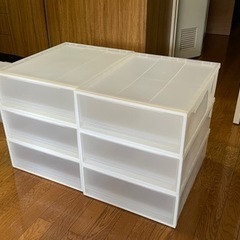 ＰＰクローゼットケース引出式・小×6