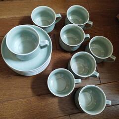 コーヒーカップ　ソーサーつき　カップ　来っ