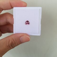 ピンクトルマリン ダイヤモンドカットの画像