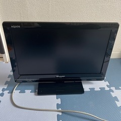 【取引決まりました】シャープ液晶テレビ　19インチ