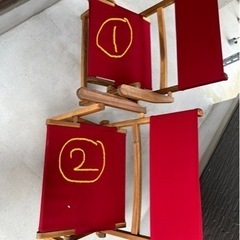 ローチェア  2脚