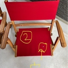 ローチェア  2脚の画像