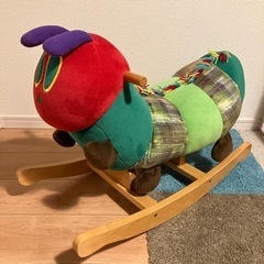 はらぺこあおむし ロッキング 木馬