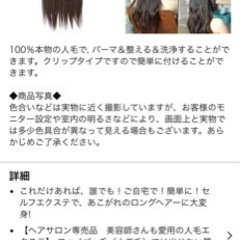 ワンタッチウィッグ