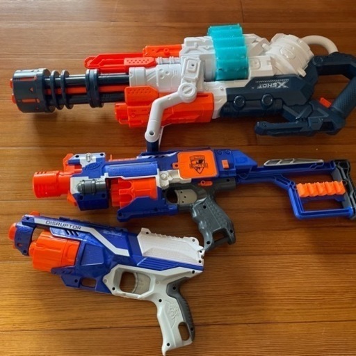 ナーフ銃3点まとめ売り✨