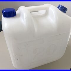 ▼【PLATEC　20L　ポリタンク　中古　1個】（NF2306...