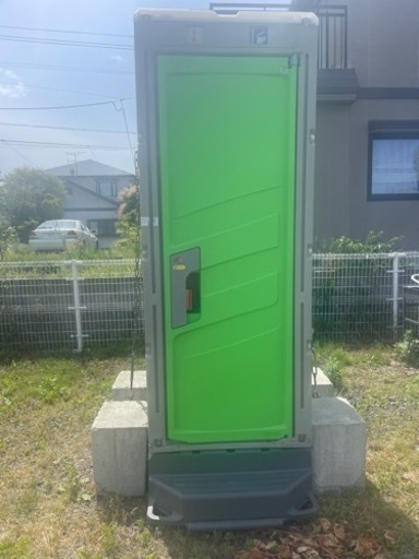 仮設トイレ　決まりました