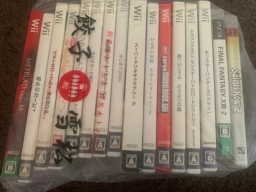 Wii ゲーム多種 PS3 2本