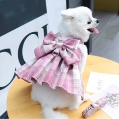 新品犬用ハーネスワンピースタイプ(Sサイズ)の画像
