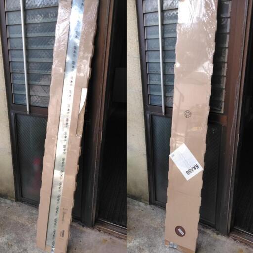 【新品】IKEA　ウォールミラー　波型姿見　四角