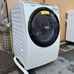 【売約済み】　日立　HITACHI BD-SV110BL-S ドラム式洗濯乾燥機 ビッグドラム シルバー [洗濯11.0kg /乾燥6.0kg /ヒートリサイクル乾燥 /左開き]  ドラム式洗濯乾燥機　ドラム洗濯機　ドラム式洗濯機　洗濯機　乾燥機　乾燥付き　乾燥機能付き　BD-SV110BL 2017年