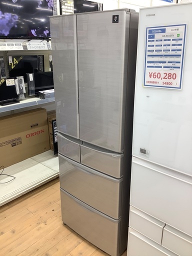 SHARP(シャープ)!大容量の6ドア冷蔵庫のご紹介です！！