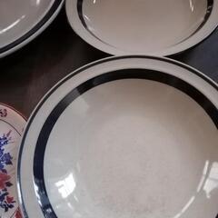 【 受付中 】昭和レトロ お皿 プレートセット 日本製 ストーンウェア STONEWARE 和皿 食器の画像