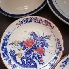 【 受付中 】昭和レトロ お皿 プレートセット 日本製 ストーンウェア STONEWARE 和皿 食器の画像