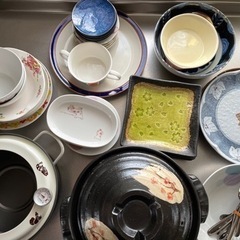 無料　食器類お譲りします
