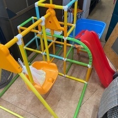 ブランコパークDX　子供用ジャングルジム２～５歳対象　リサイクル...
