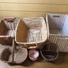 バスケットかご6点セット
