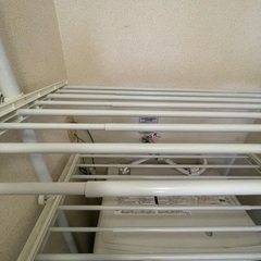 【お取引中】つっぱり棒　洗濯ラックの画像