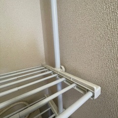 【お取引中】つっぱり棒　洗濯ラックの画像