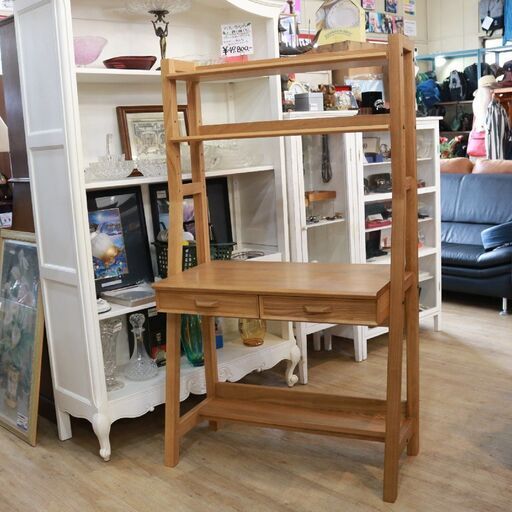 220)光製作所 サニーサイド Niko ニコ シェルフデスク85 学習デスク