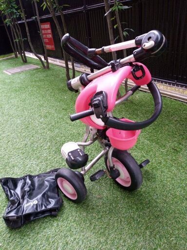お値下げ　i des   compo   ピンク　三輪車　折りたたみ可能