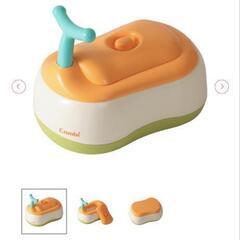 【おまけつき】コンビ　おまるでステップ　便座＆ステップ兼用オマル　の画像