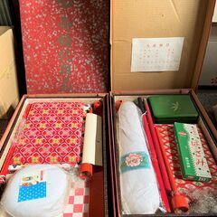 昭和の婚礼小物用品セット