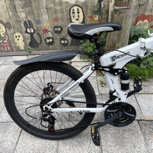 【Ｙ1145】未整備　折り畳み　JASIQ 24インチ　24インチ　22,600円（防犯・税込）