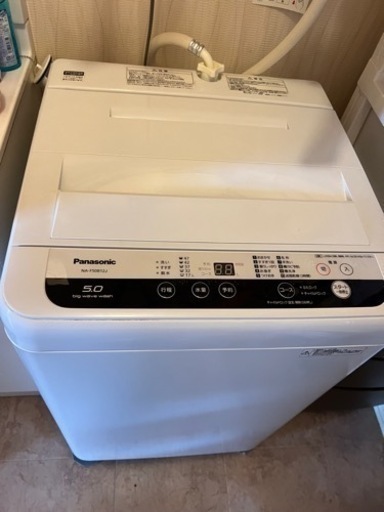 パナソニック　洗濯機　2019年製