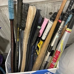 テニスラケット 大量 野球バット バドミントンなど スポーツグッズ