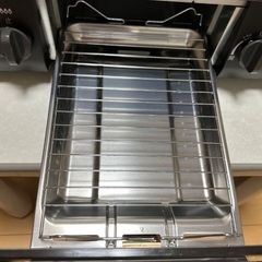 パロマ ガステーブル 片面焼グリル ニュートラルグレー IC-N36BS-L-12A13の画像