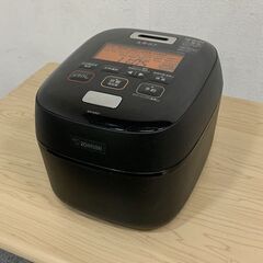 象印/ZOJIRUSHI 圧力IH炊飯ジャー(4合炊き) 炊飯器 濃墨 炎舞炊き NW-ES07-BZ ブラック 2019年製 中古家電 店頭引取歓迎 R7190)