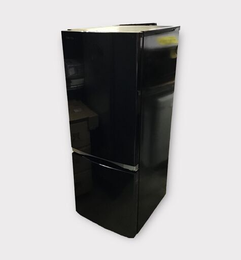 23Y256 ジC TOSHIBA 東芝 冷凍冷蔵庫 GR-M15BS 2ドア 153L 右開き 2018年製 札幌 中古