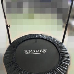 値下げしました！　手すり付きトランポリン  家庭用 102cm ...