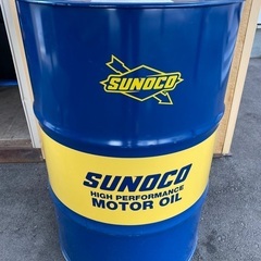 SUNOCO スノコ オイル 空ドラム缶の画像