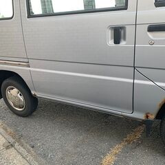 売約済み　サンバーバン★車検令和6年8月　４WD　５F　ボディ現状車　の画像