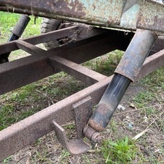 コンバイントレーラー  農業　農機具の画像