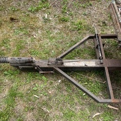 コンバイントレーラー  農業　農機具の画像