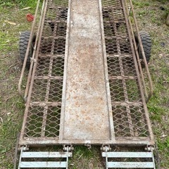 コンバイントレーラー  農業　農機具の画像