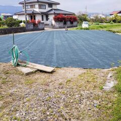 🍓 雑草生える前に 防草シート張り😊 一年間のアフターケア付き。　　　　　　    - その他