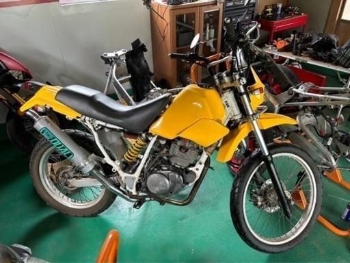 セロー225  4JG  エンジン始動確認