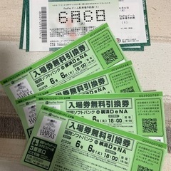 決まりました。6月6日PayPayドーム　ソフトバンク戦　駐車場付き