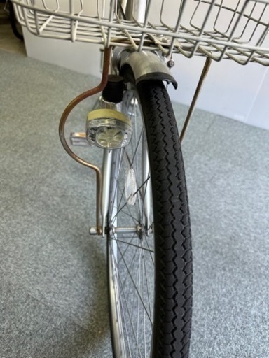 大阪府の自転車 【T20】 ママチャリ シルバー