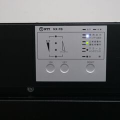 【処分10/1】≪W979ジ≫ 通電OK NTT αNX NX-FBE-(2) NX-FBC-(2) フルバックアップ装置/バッテリーボックス 2015年 動作未確認/現状品 の画像