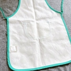 キッズ エプロン 洋梨 100～120cmの画像