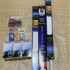 蛍光灯、LED電球、グロー球