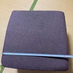 ★オットマン★写真よりブラウンです！の画像