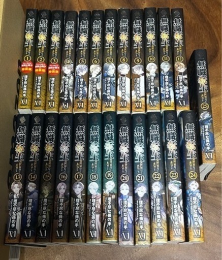 大人気作品:無職転生(小説)