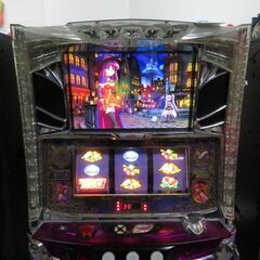 パチスロ実機 マジカルハロウィン4 コイン不用機 ドアキー・設定