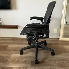 【美品】Herman Miller ハーマンミラー アーロンチェア ランバーサポート フル装備 Aサイズの画像